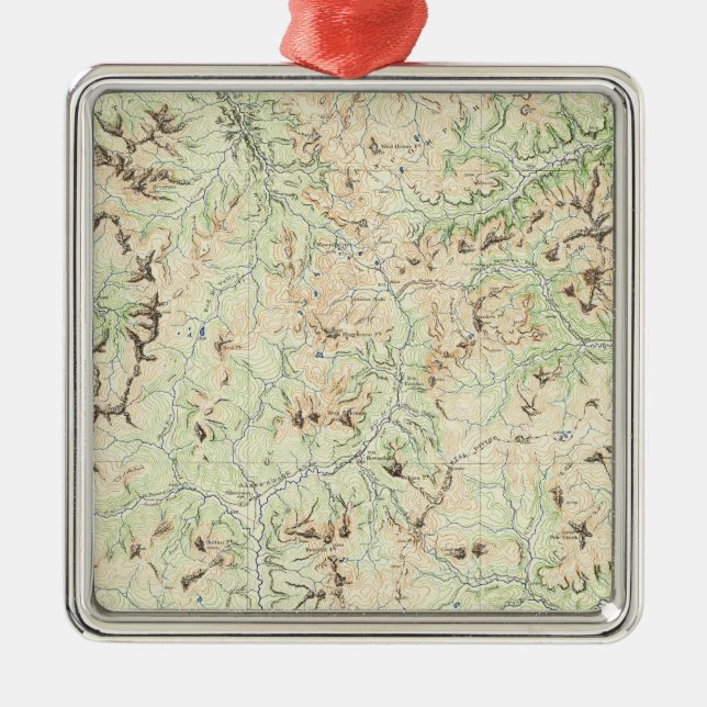 Colorado 6 metal ornament (Front)