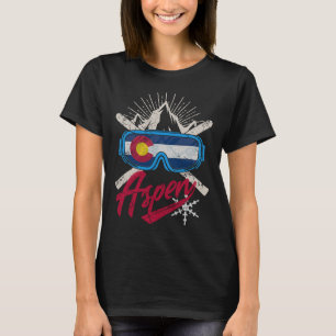 Colorado Aspen Ski Skiing Men Women Kids Boys Girl T-Shirt
