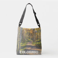 Colorado Aspen Trees Vintage Scene