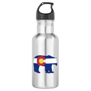 Colorado Bear Flag 532 Ml Water Bottle