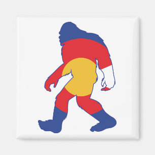 Colorado-Bigfoot Magnet