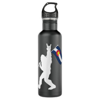 Colorado Bigfoot Rock and Roll Gift for Squatch Be 710 Ml Water Bottle