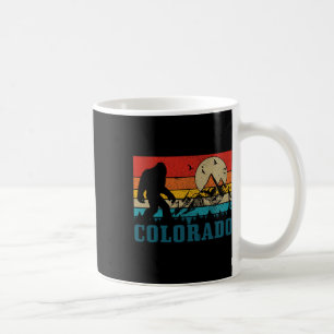 Colorado Bigfoot Vintage Rocky Mountains Hiking Ca Coffee Mug