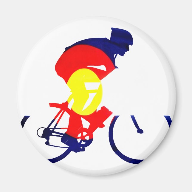 Colorado Biker Magnet (Front)