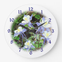 Colorado Blue Columbine Vignette