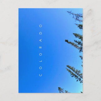 Colorado Blue Sky Postcard