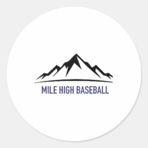 Colorado Bysebyll Classic Round Sticker