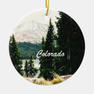 Colorado Ceramic Ornament