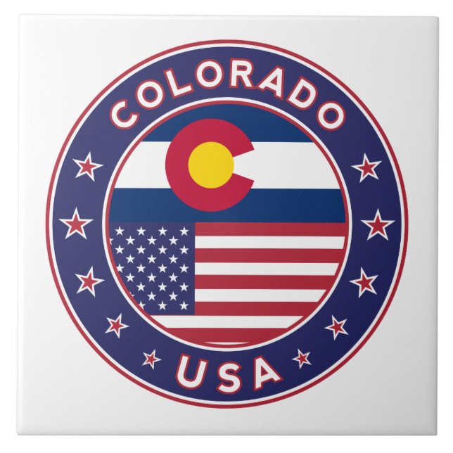 Colorado Ceramic Tile (Front)
