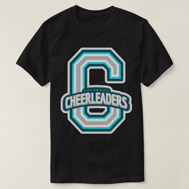 Colorado Cheerleader T-Shirt (Design Front)