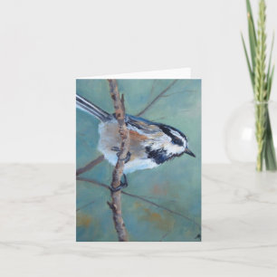 Colorado Chickadee All Occasion Greeting Card