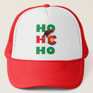 Colorado Christmas Santa Hat