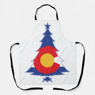 Colorado Christmas Tree Apron