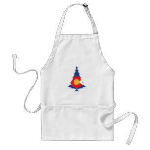 Colorado Christmas Tree Standard Apron