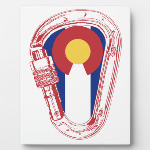 Colorado Climbing Carabiner Plaque
