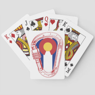 Colorado Climbing Carabiner Playing Cards