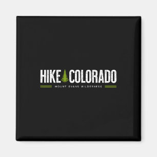 Colorado Co Mount Evans Wilderness Hike Tree Retro Magnet