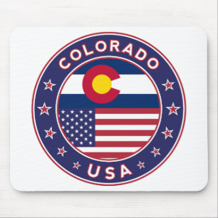Colorado, Colorado t-shirt, USA states Mouse Pad