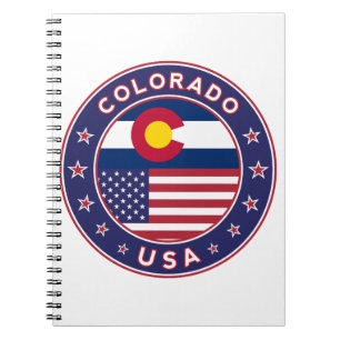 Colorado, Colorado t-shirt, USA states Notebook