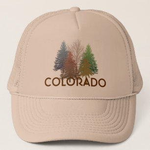 Colorado colourful trees hat
