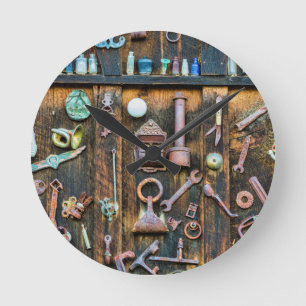 Colorado, Crested Butte. Antique collection Round Clock