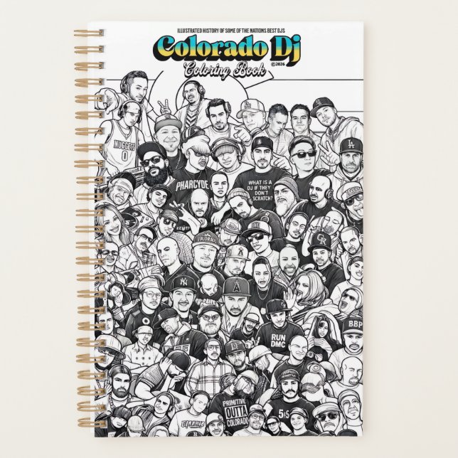 Colorado Dj Planner (Front)