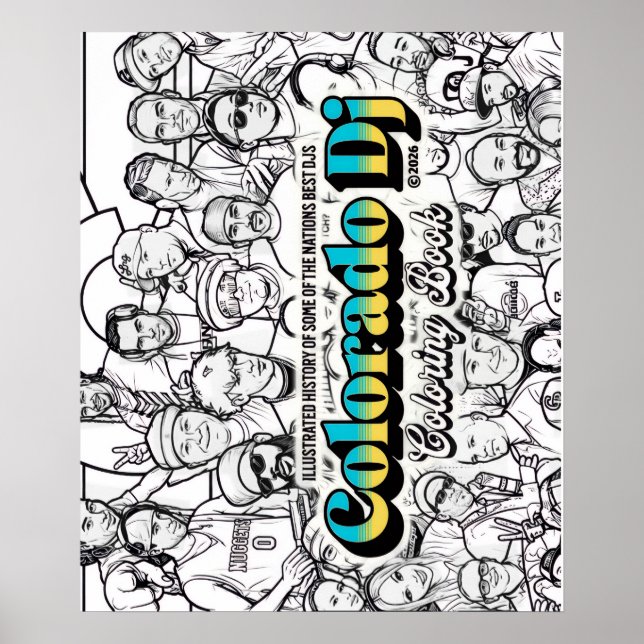 Colorado Dj Poster (Front)