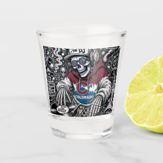 Colorado Dj Shot glass