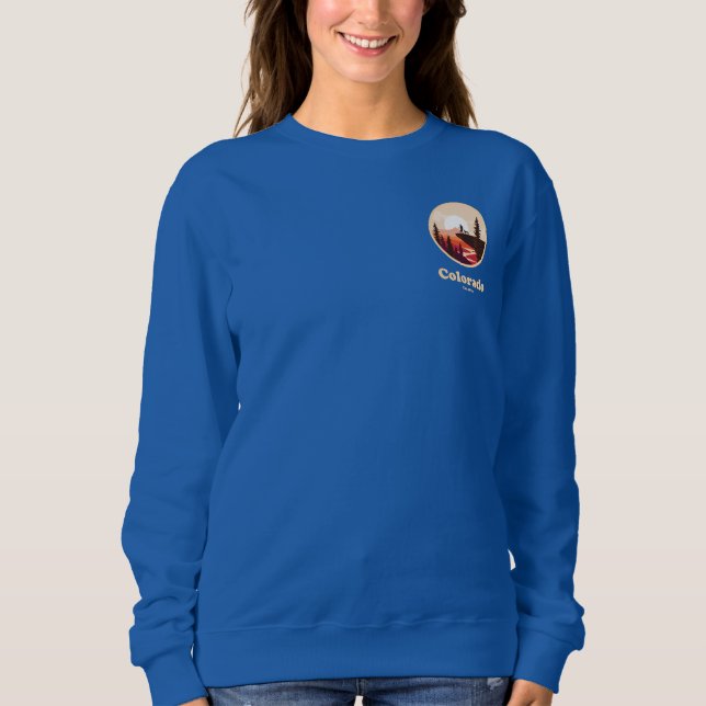 Colorado Est 1876 Women's Sweatshirt (Front)