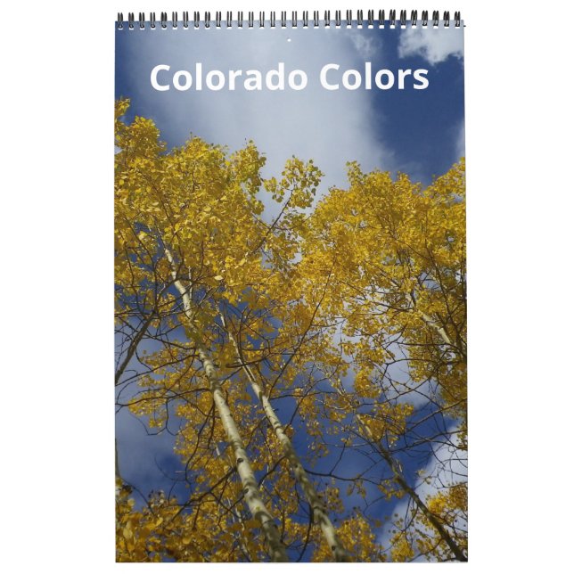 Colorado Fall Colours 18-Month Calendar (Cover)
