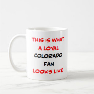 colorado fan, loyal coffee mug