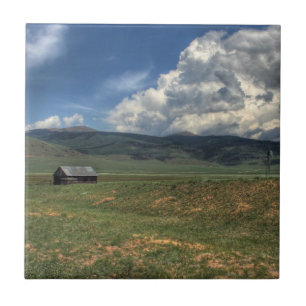 Colorado Farm Ceramic Tile