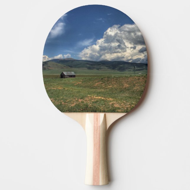 Colorado Farm Ping Pong Paddle (Front)