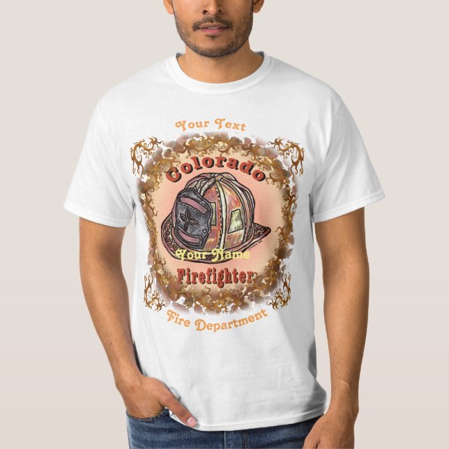 Colorado Firefighter t-shirt (Front)