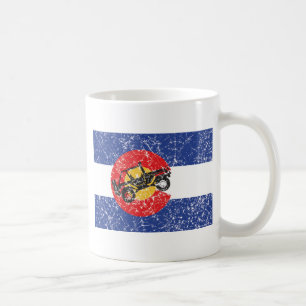 Colorado Flag 4 Wheeler Coffee Mug