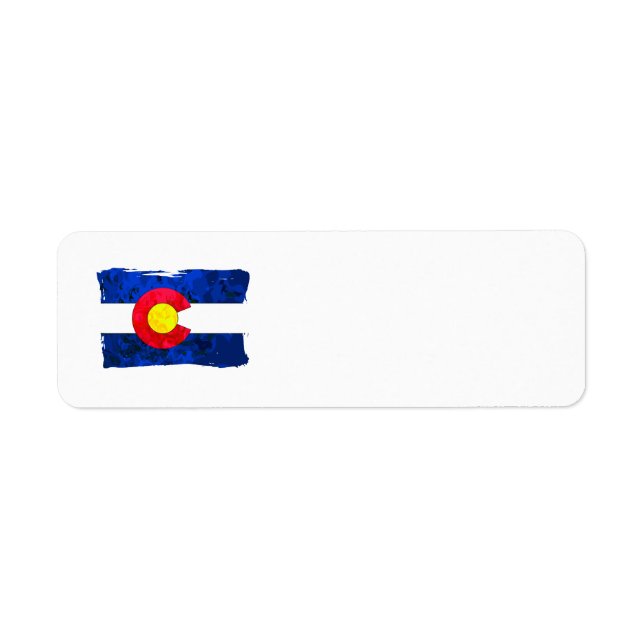 COLORADO FLAG Address Labels (Front)