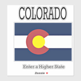 Colorado flag and motto