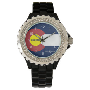 Colorado Flag and Slogan Watch