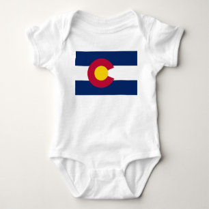 Colorado Flag Baby Bodysuit