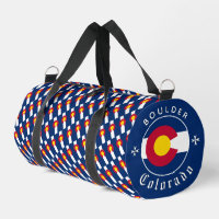 Colorado Flag Bag, travel, gym bag, Colorado