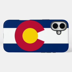Colorado flag iPhone 16 plus case