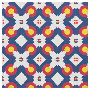Colorado Flag & Colorado Trendy Fabric /fashion