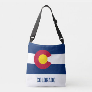 Colorado Flag Crossbody Bag