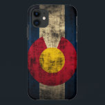 Colorado Flag Grunge iPhone 5 Barely Case<br><div class="desc">Colorado Flag Grunge Case-Mate iPhone 5 Barely There Universal Case</div>