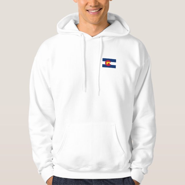 Colorado Flag Hoodie (Front)