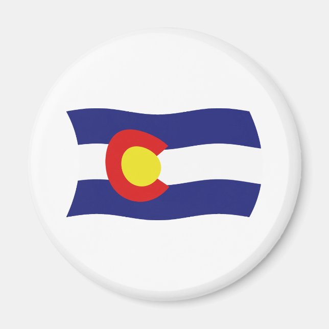 Colorado Flag Magnet (Front)