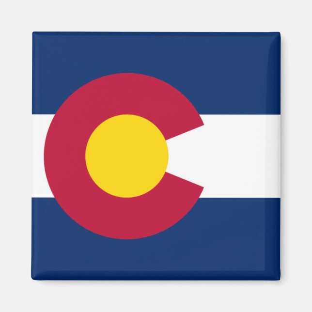 Colorado Flag Magnet (Front)