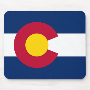 Colorado Flag Mouse Pad