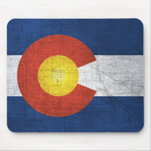 Colorado Flag Mouse Pad