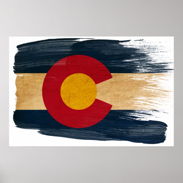 Colorado Flag Posters (Front)
